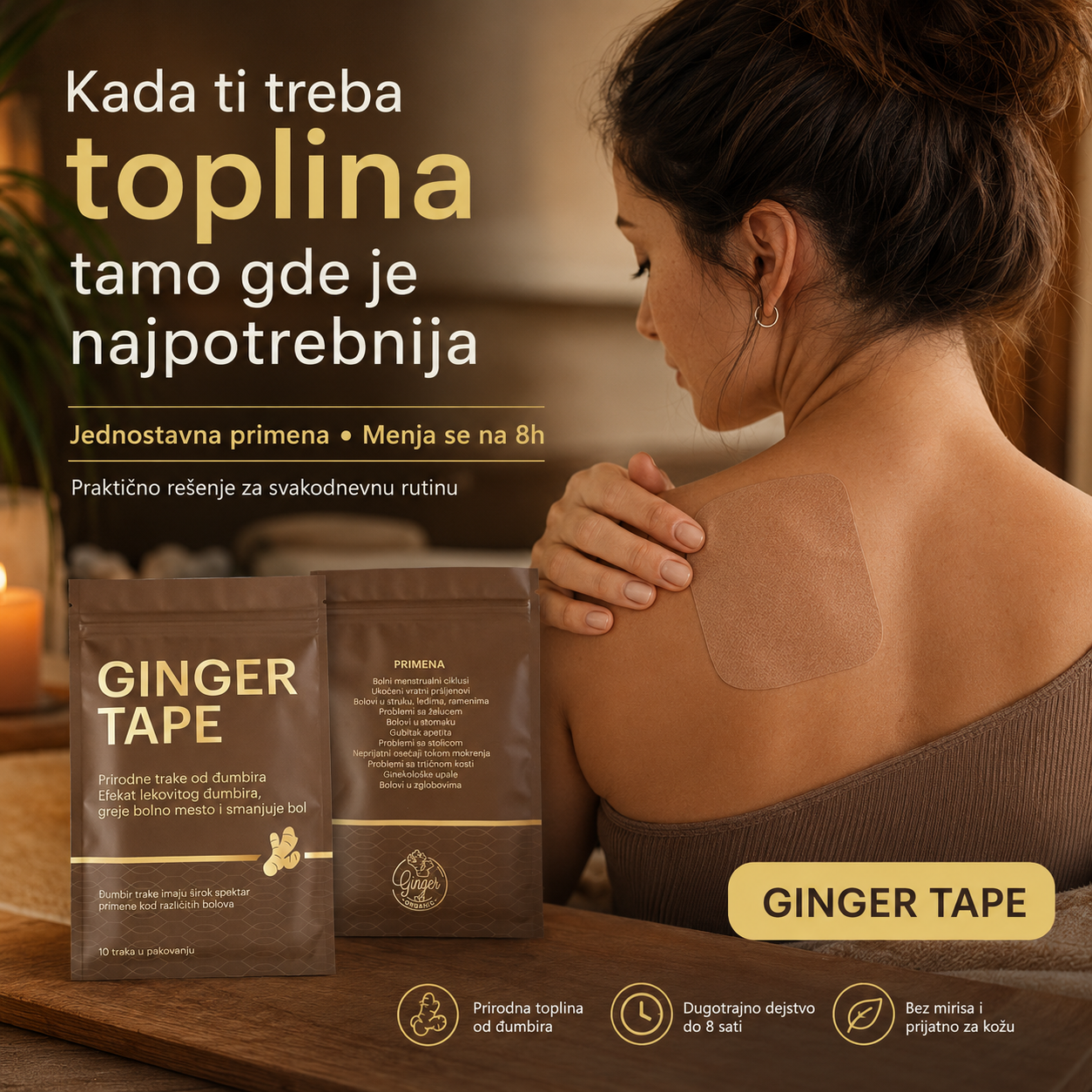 Vizuelni prikaz traka i pakovanja